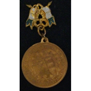 SUISSE : SOUVENIR DU TIR CANTONAL DE MORGES DU 5 AU 13/07/1891