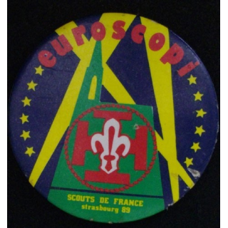 MÉDAILLE DES SCOUTS DE FRANCE EUROSCOPI STRASBOURG 89