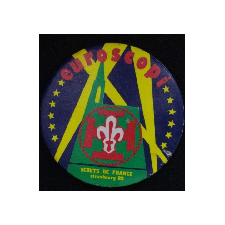 MÉDAILLE DES SCOUTS DE FRANCE EUROSCOPI STRASBOURG 89
