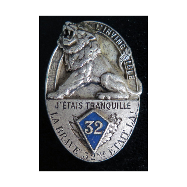 32° RID : 32° régiment d'infanterie divisionnaire de fabrication Drago Paris