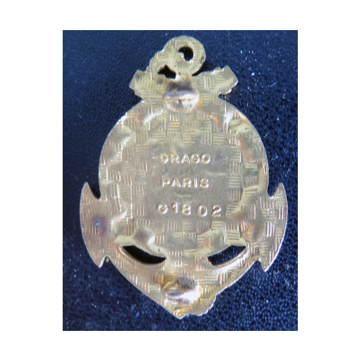 3°BAAMA : 3° batterie autonome d'artillerie de Marine Nouméa Drago G.1802 en émail