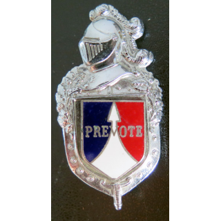 Gendarmerie Prévôté du 2° corps d'armée forces françaises Allemagne écu  AB G.2835 et plateau Drago H. 696