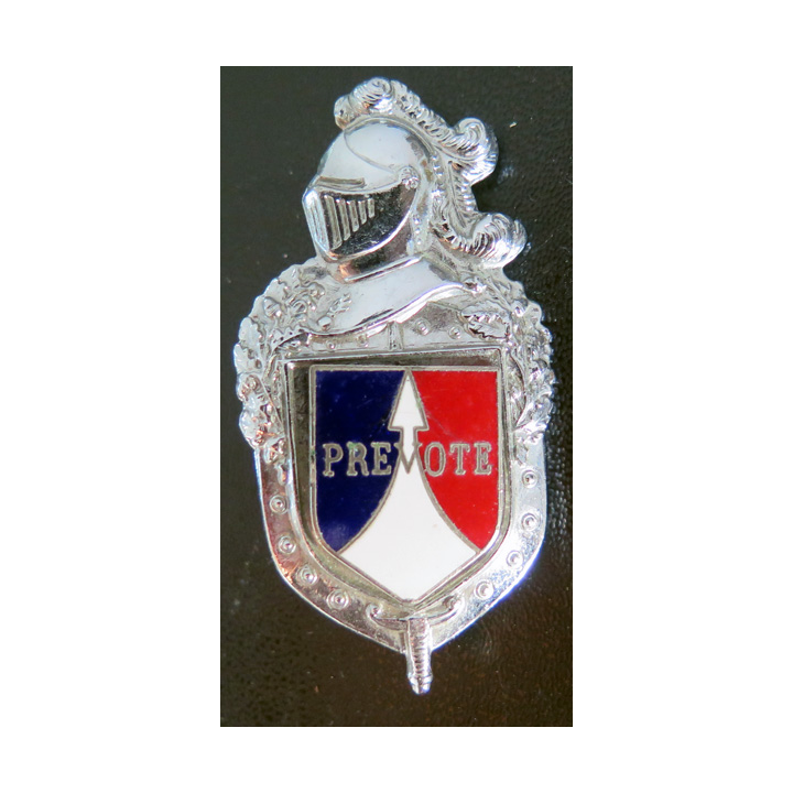 Gendarmerie Prévôté du 2° corps d'armée forces françaises Allemagne écu  AB G.2835 et plateau Drago H. 696