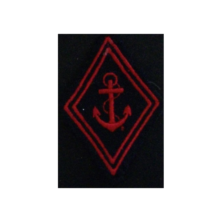 LOSANGE DE BRAS MODÈLE 45 : RIMA régiment troupe de marine troupe