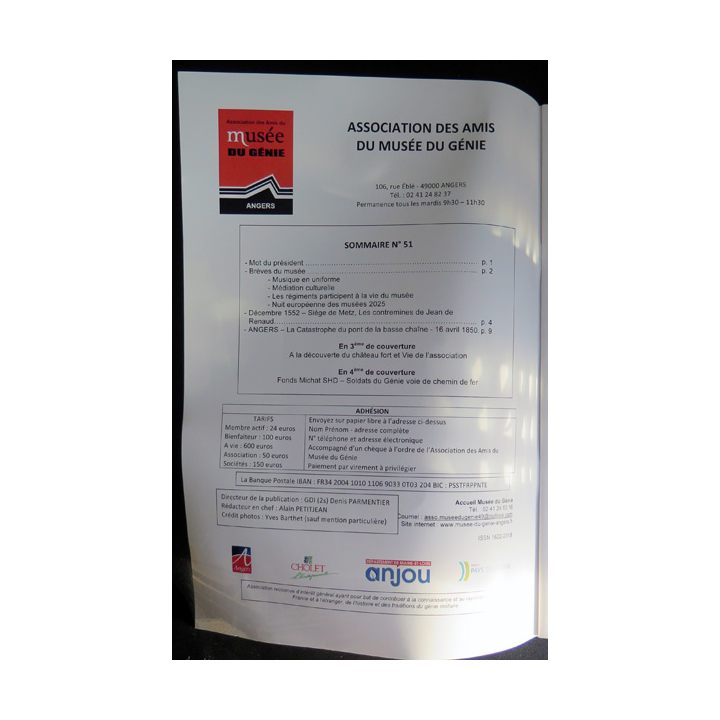 Bulletin de l'association des amis du musée de l'Infanterie n° 51 Juin 2025