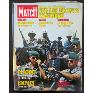 Magazine PARIS MATCH N° 1516 du 16 Juin 1978 : Sur les fonts d'Afrique Tchad Zaïre Comores