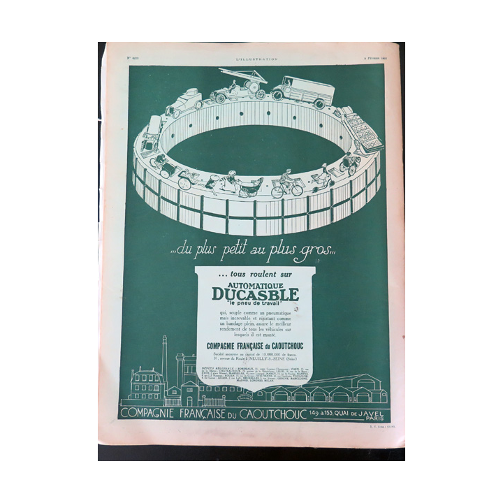 L'illustration n° 4223 82° Année 9 février 1924 le Président Woodrow Wilson, funérailles de Lénine ...