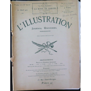 L'illustration n° 4391 85° Année 30 Avril 1927 Différents articles