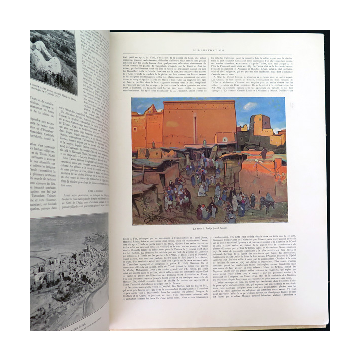 L'illustration n° 4407 85° Année 20 Août 1927 Les étapes de la pénétration française au Maroc