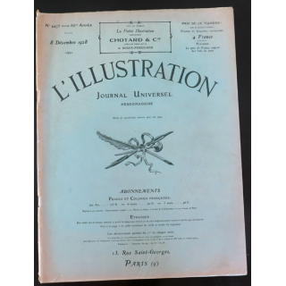 L'illustration n° 4475 86° Année 8 décembre 1928 Souvenirs du Maréchal Pétain sur la bataille de Verdun