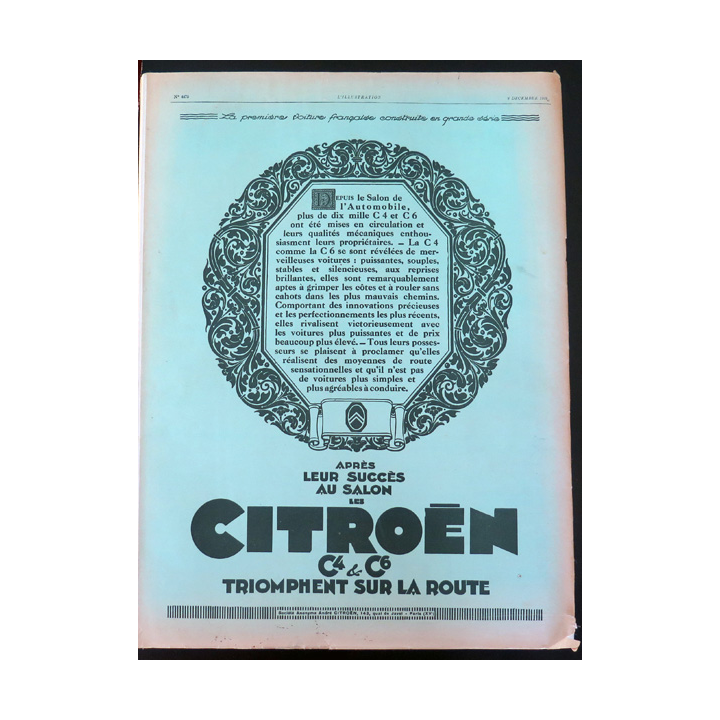 L'illustration n° 4475 86° Année 8 décembre 1928 Souvenirs du Maréchal Pétain sur la bataille de Verdun