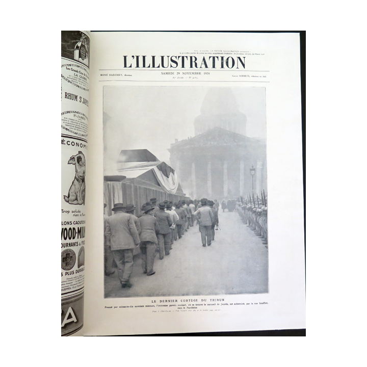 L'illustration n° 4265 82° Année 29 Novembre 1924 Dans le Maroc espagnol en guerre et plein d'autres articles