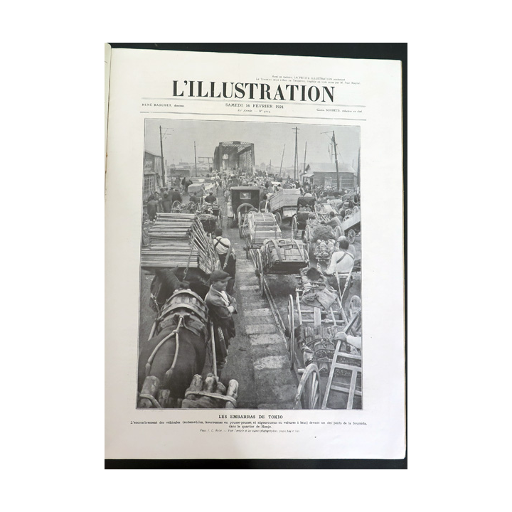 L'illustration n° 4224 82° Année 16 Février 1924 Les navires cabliers et plein d'autres articles