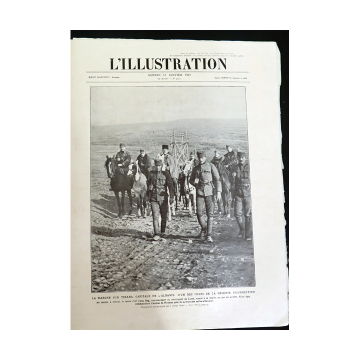 L'illustration n° 4272 83° Année 17 Janvier 1925 Du Sud Algérien au littoral Dahoméen et plein d'autres articles