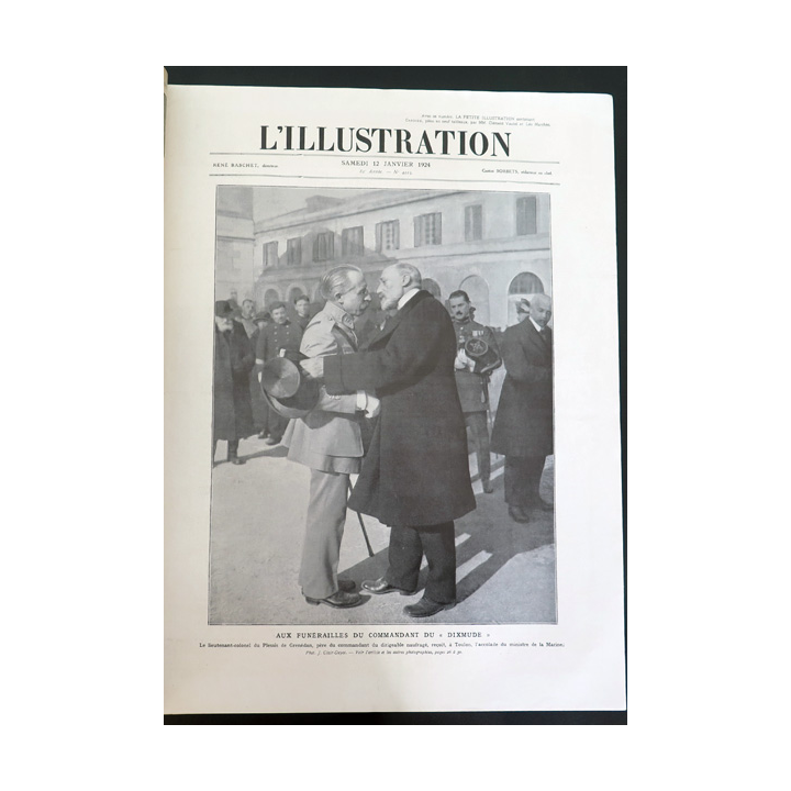 L'illustration n° 4219 82° Année 12 Janvier 1924 La Phonétique expérimentale et plein d'autres articles