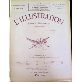 L'illustration n° 4237 82° Année 17 Mai 1924 Le Prince héritier d'Ethiopie en France et plein d'autres articles