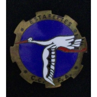 ESTAFETTES DU C.C.F.A en émail