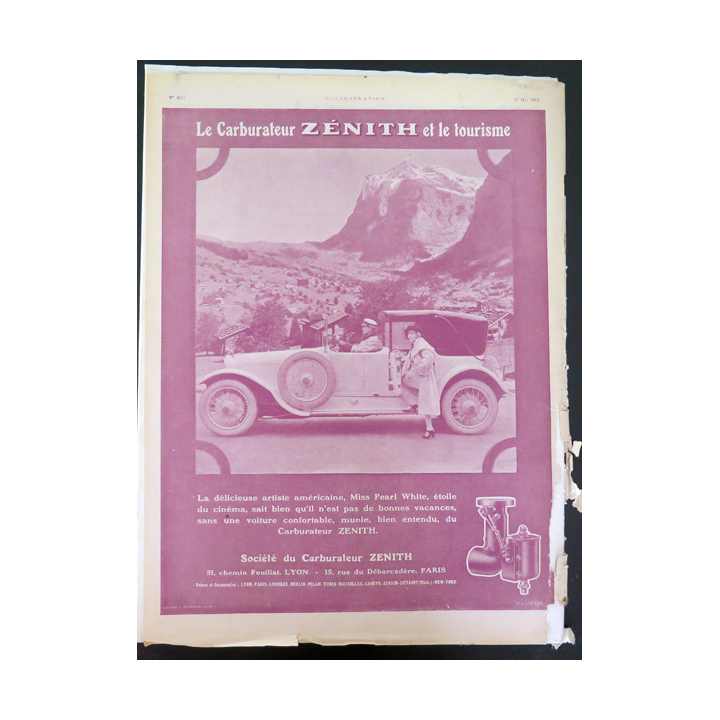 L'illustration n° 4237 82° Année 17 Mai 1924 Le Prince héritier d'Ethiopie en France et plein d'autres articles