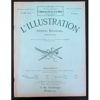 L'illustration n° 4241 82° Année 14 Juin 1924 La Crise présidentielle et plein d'autres articles