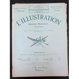 L'illustration n° 4235 82° Année 3 Mai 1924 Le Roi de Roumanie à Reims et plein d'autres articles