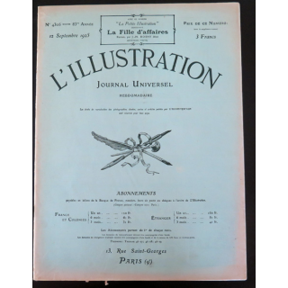 L'illustration n° 4306 83° Année 12 Septembre 1925 Nos opérations au Maroc et plein d'autres articles