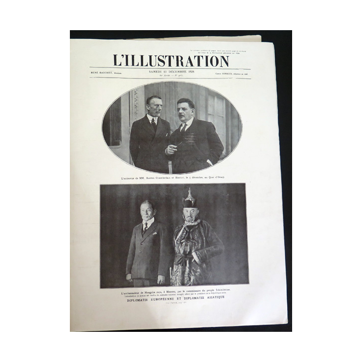 L'illustration n° 4267 82° Année 13 Décembre 1924 L'Aviation et plein d'articles différents