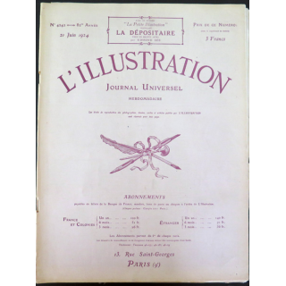 L'illustration n° 4242 82° Année 21 Juin 1924 Gaston Doumergue et plein d'autres articles