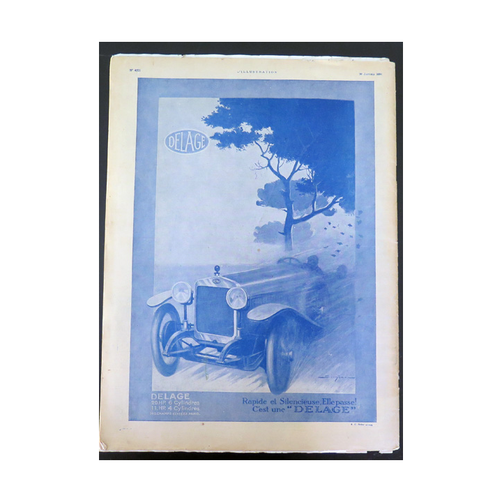 L'illustration n° 4221 82° Année 26 Janvier 1924 Tableau d'Honneur du Dixmude et plein d'autres articles