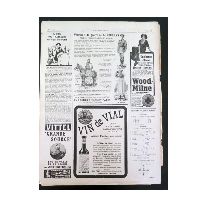 L'illustration n° 4477 86° Année 12 Décembre 1298 (lire 1928) Les Grandes heures et plein d'autres articles
