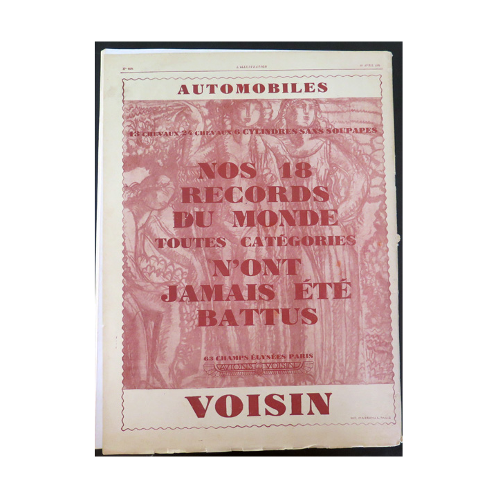 L'illustration n° 4494 87° Année 20 Avril 1929 Beethoven et plein d'autres articles