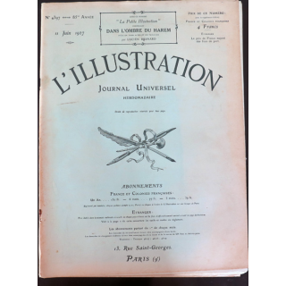 L'illustration n° 4397 85° Année 11 Juin 1927 Jeunesse romantique et plein d'autres articles