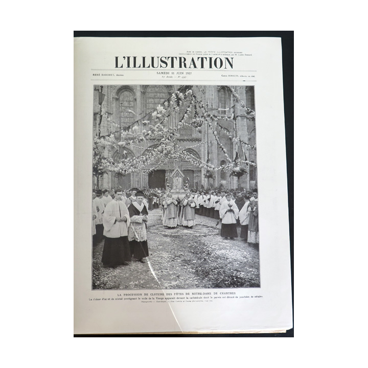 L'illustration n° 4397 85° Année 11 Juin 1927 Jeunesse romantique et plein d'autres articles