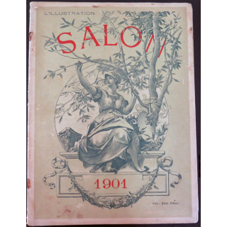 L'illustration spécial du 1° mAi 1901 Salon 1901 Le Vernissage