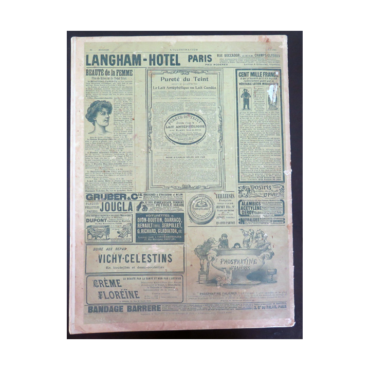 L'illustration spécial du 1° mAi 1901 Salon 1901 Le Vernissage