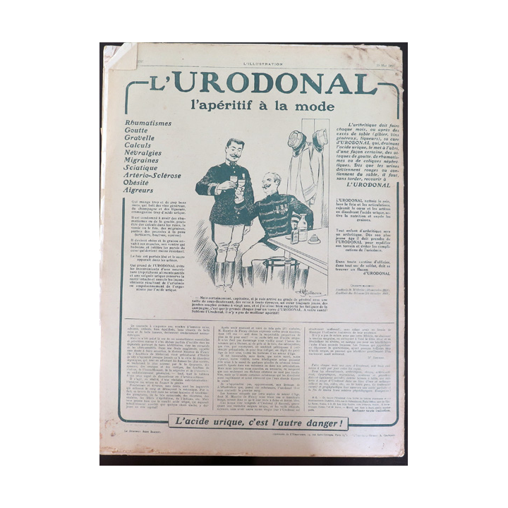 L'illustration n° 3767 73° Année 15 Mai 1915 Les Grandes heures et plein d'autres articles