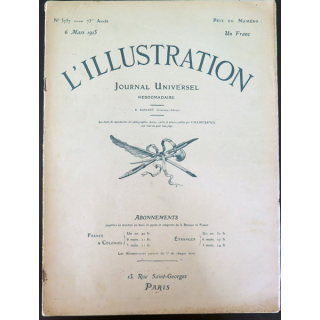 L'illustration n° 3757 73° Année 6 Mars 1915 Les Grandes heures et plein d'autres articles