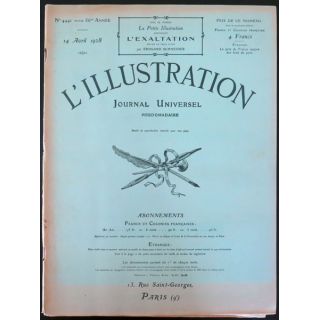 L'illustration n° 4441 86° Année 14 Avril 1928 L'étoile de Cuba et plein d'autres articles