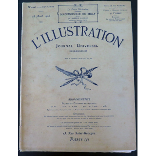 L'illustration n° 4443 86° Année 28 Avril 1928 Lune Loi Bérenger au Cambodge et plein d'autres articles