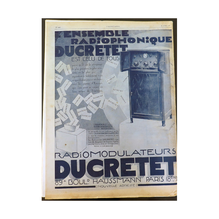 L'illustration n° 4443 86° Année 28 Avril 1928 Lune Loi Bérenger au Cambodge et plein d'autres articles