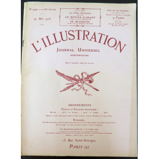 L'illustration n° 4446 86° Année 19 Mai 1928 Premier contact entre deux absolutisme URSS et Afghanistan et autres articles