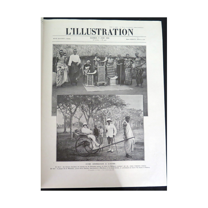 L'illustration n° 4449 86° Année 9 Juin 1928 D'une génération à l'autre et plein d'autres articles