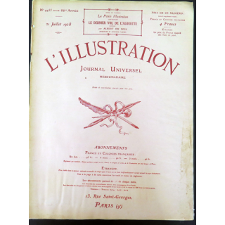 L'illustration n° 4455 86° Année 21 Juillet 1928 fêtes du bimillénaire et plein d'autres articles