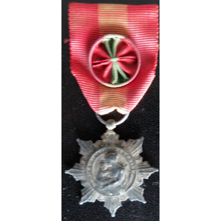 médaille de la famille française la Patrie reconnaissante grade argent