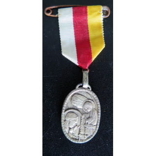 médaille du pèlerinage du rosaire à Notre Dame de Lourdes