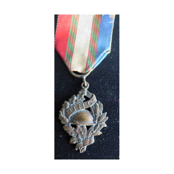 médaille de l'Union Nationale des Combattants UNC en bronze UNC