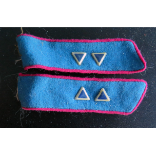 URSS : paire d'épaulette de policier senior du NKVD soviétique (copies)