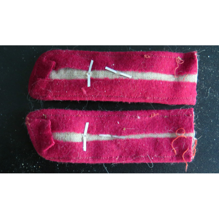 URSS : paire d'épaulette d'officier junior des unités techniques des troupes du NKVD (copies)