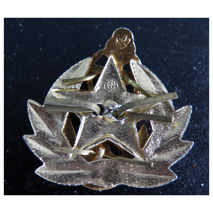 RUSSIE : Souvenir artisanal créé par les soldats à leur libération (à la quille)