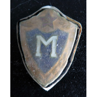 RUSSIE : Souvenir artisanal créé par les soldats à leur libération (à la quille)