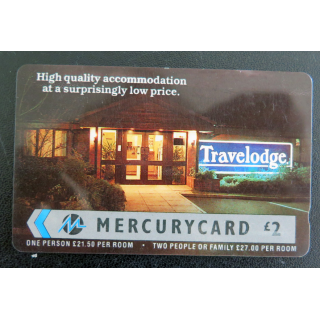 Carte téléphonique Télécarte Mercury card 2 £